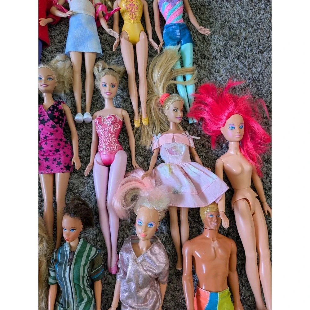 Vintage Barbie Ken Doll Lot 36 Mattel Mixed Bundle Collection RARE 60s 90s 00s